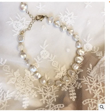 

DN2170 Platinum Plated Water Drop Round 5A NSCD Stone Tennis bracelet bangles for women bridal accessories