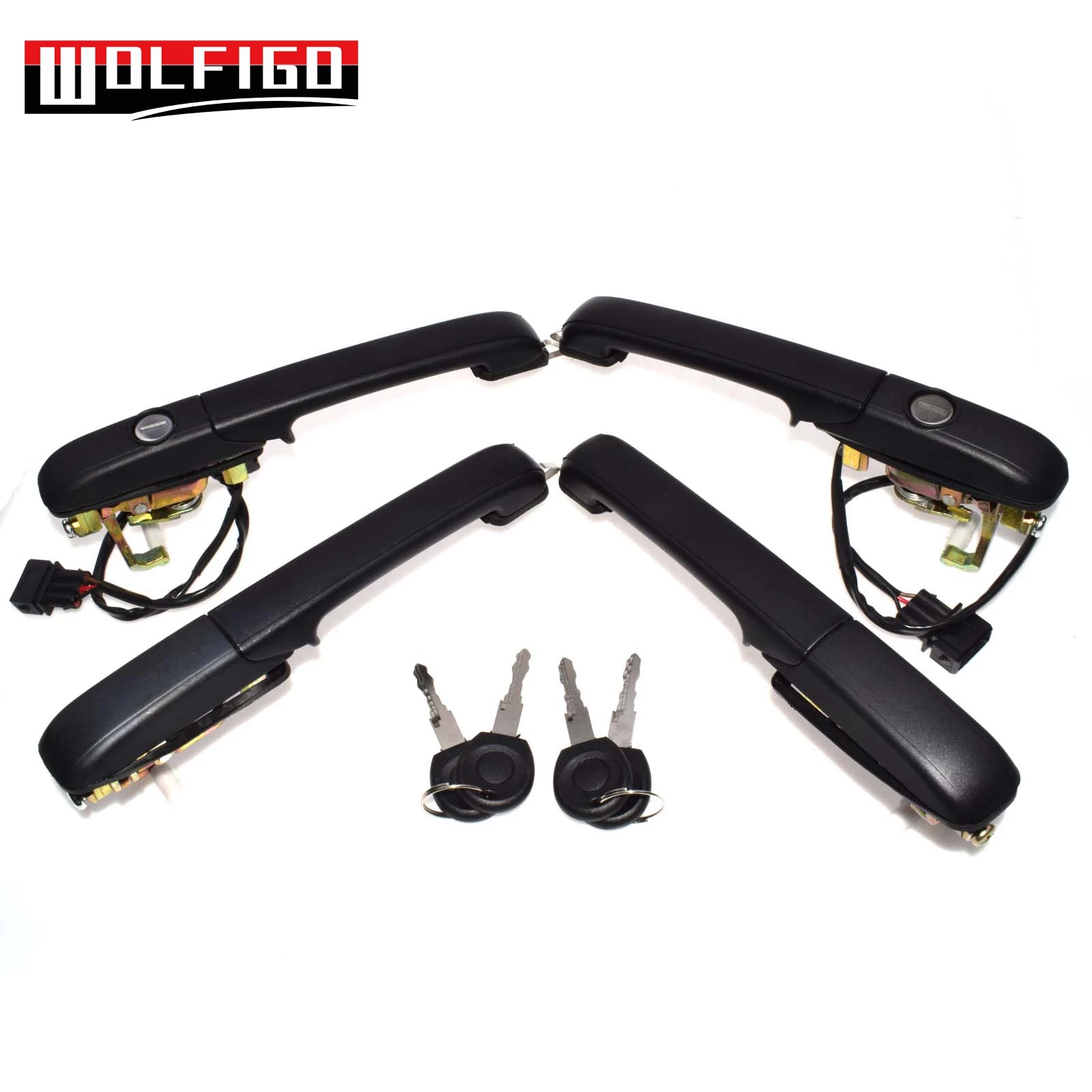 Ручка WOLFIGO для наружной двери автомобиля 2 шт./4 шт. передняя задняя левая правая