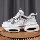 Женские кроссовки на массивной подошве, Повседневные Легкие кроссовки на платформе, толстая подошва, модель 2021