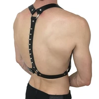 harness men sexy sword belt leather bondage gay sexual fetish bdsm chest strap rave sexual exotic accessories adult toy