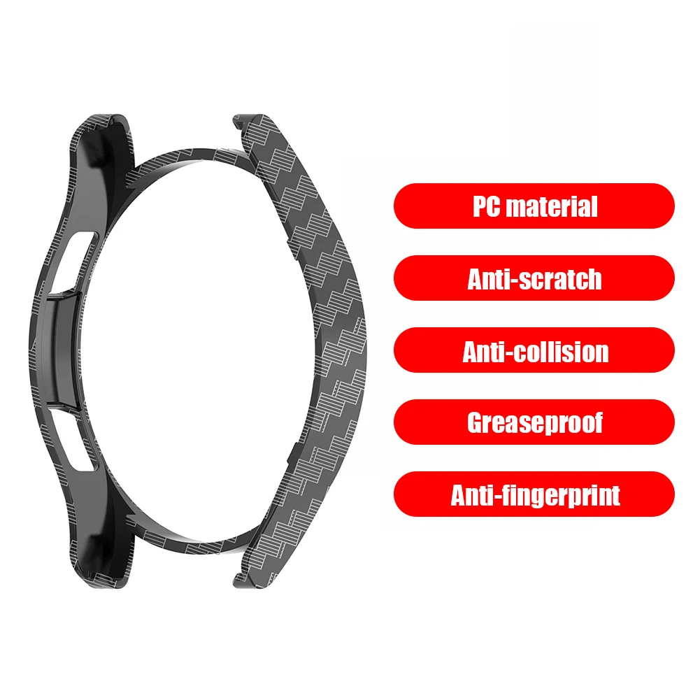 

Watch Case Protective Cover for Samsung Galaxy Watch4 Classic 42mm Bumper Shell Frame Smartwatch Accessories Silver Blue Gold