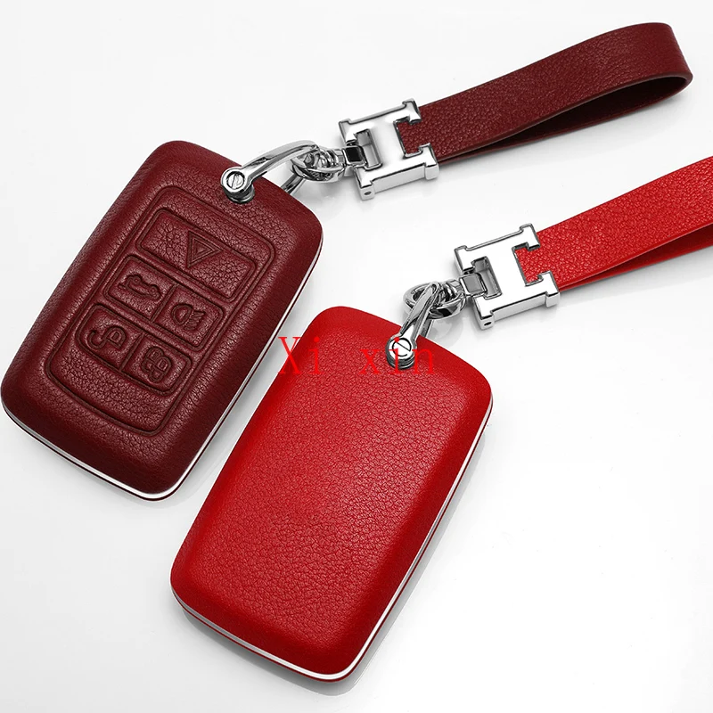 

Кожаный чехол для ключей для Land Rover Range Rover Evoque discovery Freelander Star Pulse