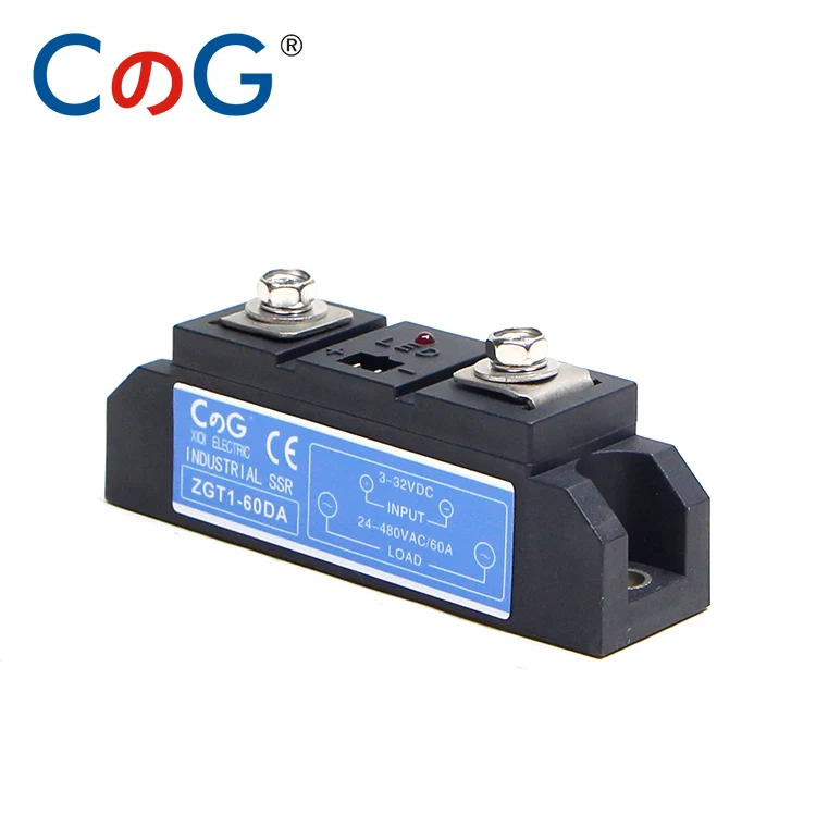 CG 60A 80A 100A промышленные высокой мощности Авто Промышленные серии DC В AC твердотельные Реле твердотельные реле