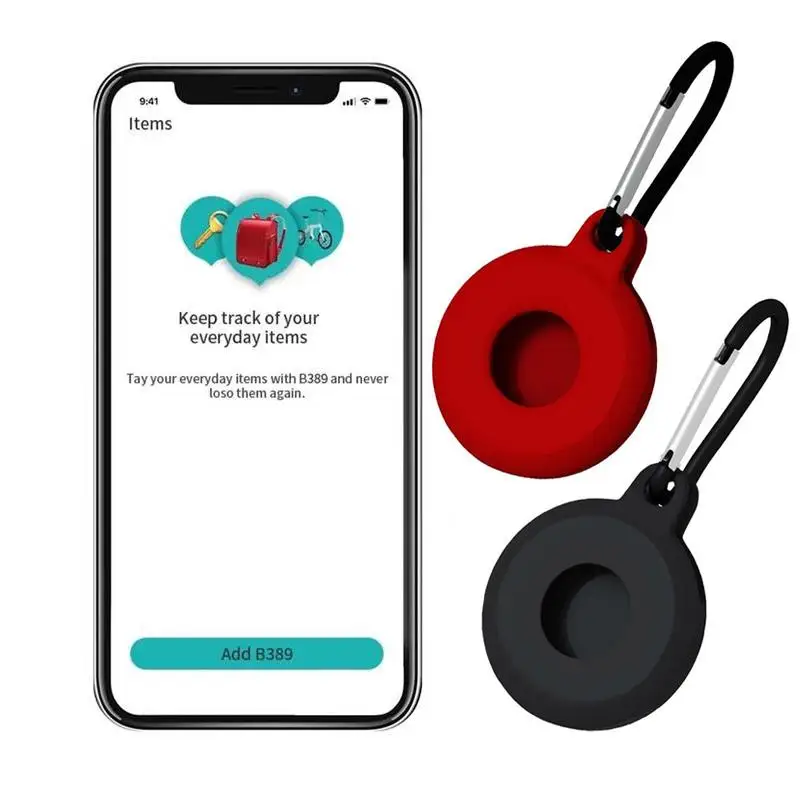 

Силиконовый защитный чехол 3 шт./компл., совместимый с Apple airtag, чехол с бирками Air, чехол с брелоком, защитный чехол с защитой от потери