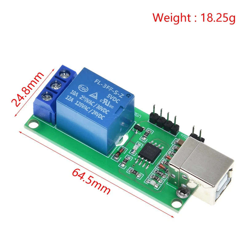Умная электроника TZT 5 в постоянного тока USB реле 1 канал программируемое