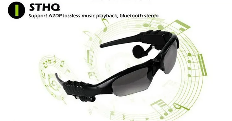Уличные очки, Bluetooth, солнцезащитные очки, наушники, стерео, беспроводные, спортивные, для верховой езды, песня, вызов, наушники, наушники для xiomi xiami sony
