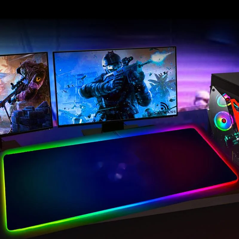 

Large RGB Mouse Pad Gaming Mousepad LED Mause Pad Gamer Copy Razer Mouse Carpet Big Mause Pad PC Desk Pad Mat With Backlit