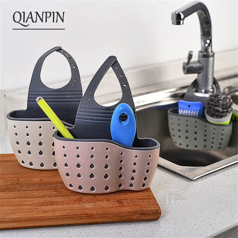 

Органайзер для кухни, держатель губки, настенная организация для кухни, органайзер для хранения мыла, подвесная сумка, инструменты для ванн...