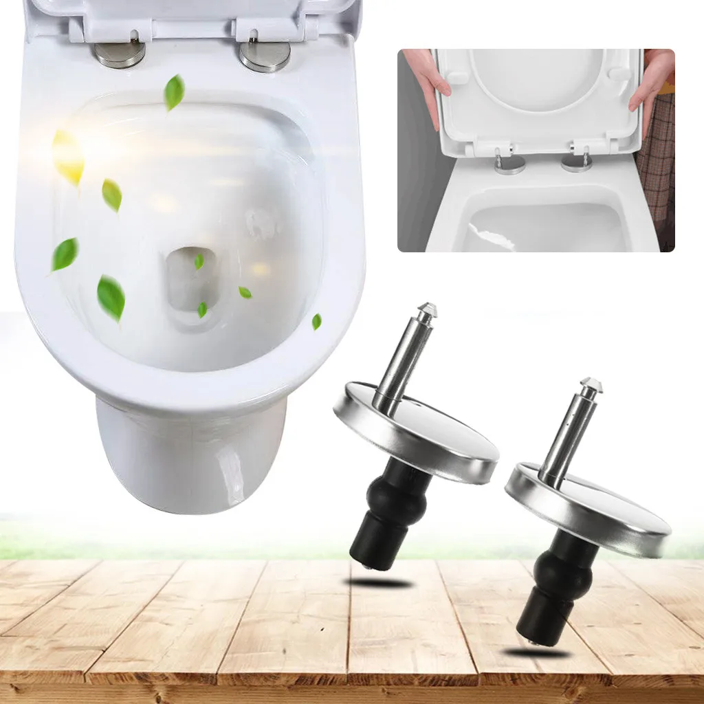 2 шт./компл. шарнир из цинкового сплава сиденье для унитаза фиксированные петли