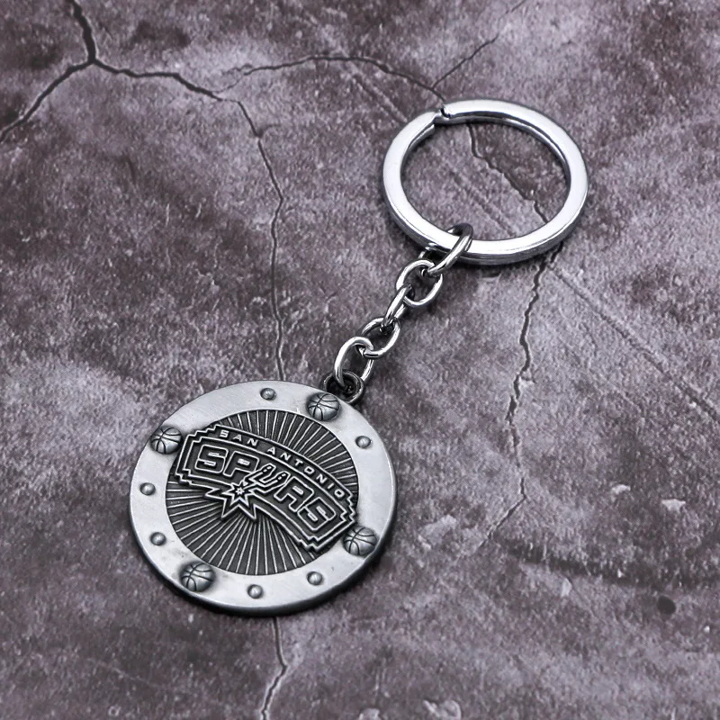 ZK30 баскетбол брелок с названием клуба кожы металльный для занятий Баскетболом