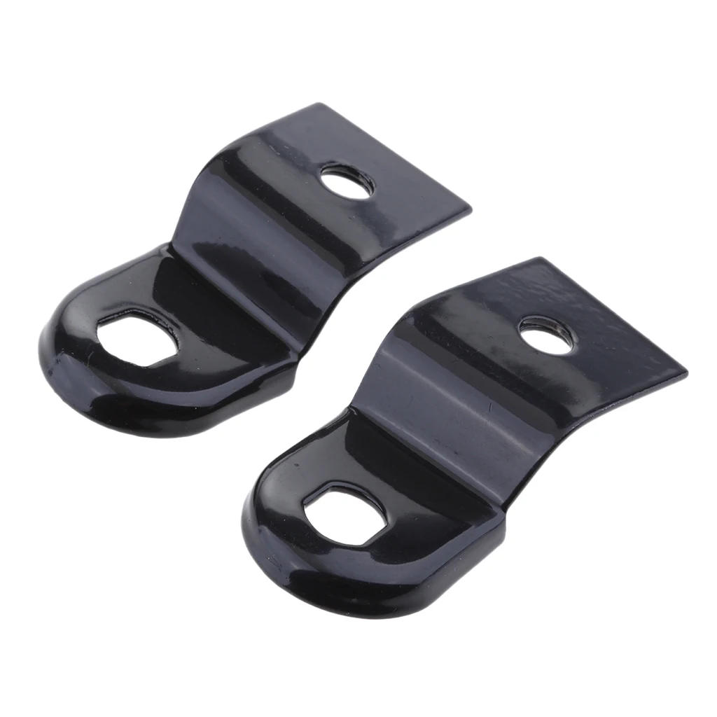 Front/Rear Turn Signal Fork Clamps Shock Bracket Relocater Holder - Black | Автомобили и мотоциклы