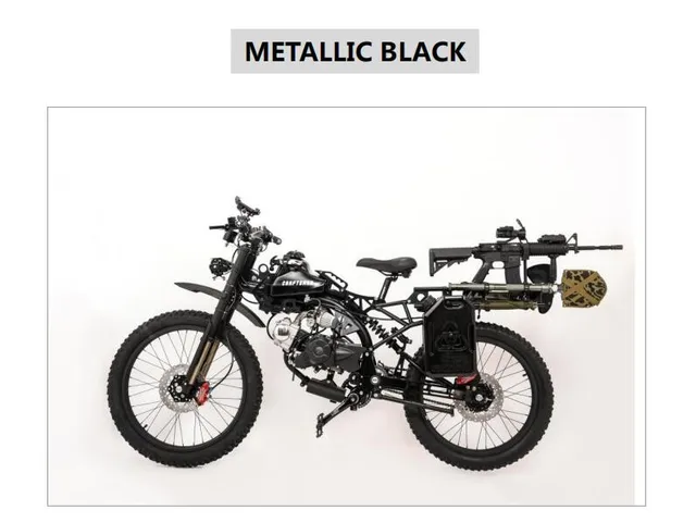All Terrain Motoped Limited Edition Armor Military Motor Bike 