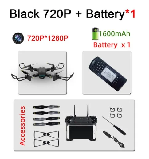 With Foam box SG700 RC Дроны с двойной камерой hd RC вертолет 4k Дрон 20 минут долгий полёт Профессиональный Квадрокоптер Follow Me drohne игрушки - Цвет: With Foam box