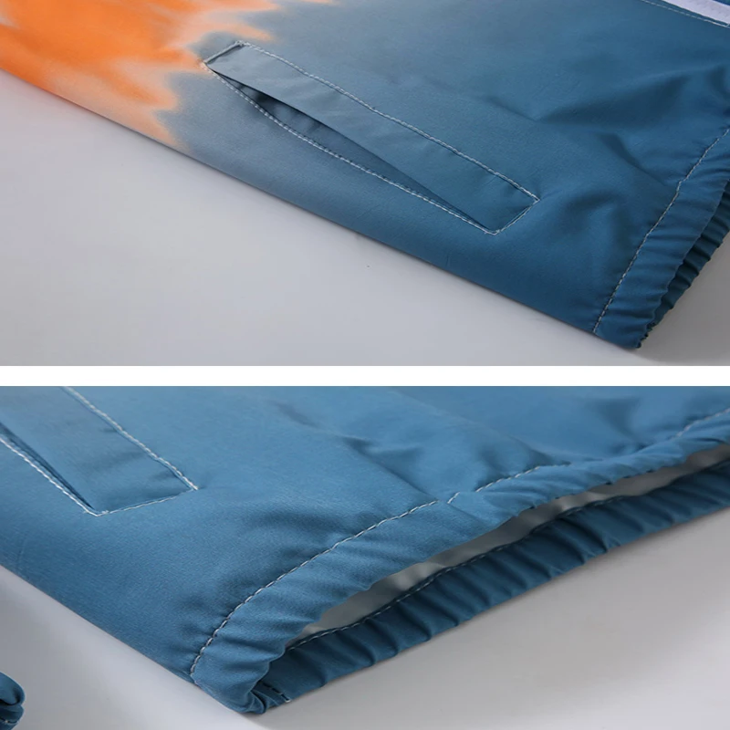 

Summer Cozy Jackets Men Loose with Hooded Zipper Thin Outerwear Male Large Size Printed Sun Protection Clothing All-match Casual