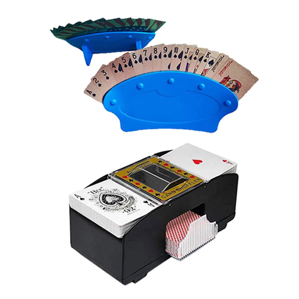 

Automatic Card Shuffler Games Classic Poker Playing Cards Electric Shuffling