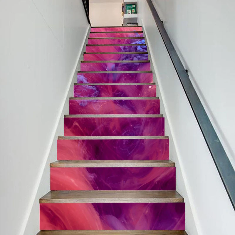 

6 шт., самоклеящиеся абстрактные настенные панели из ПВХ