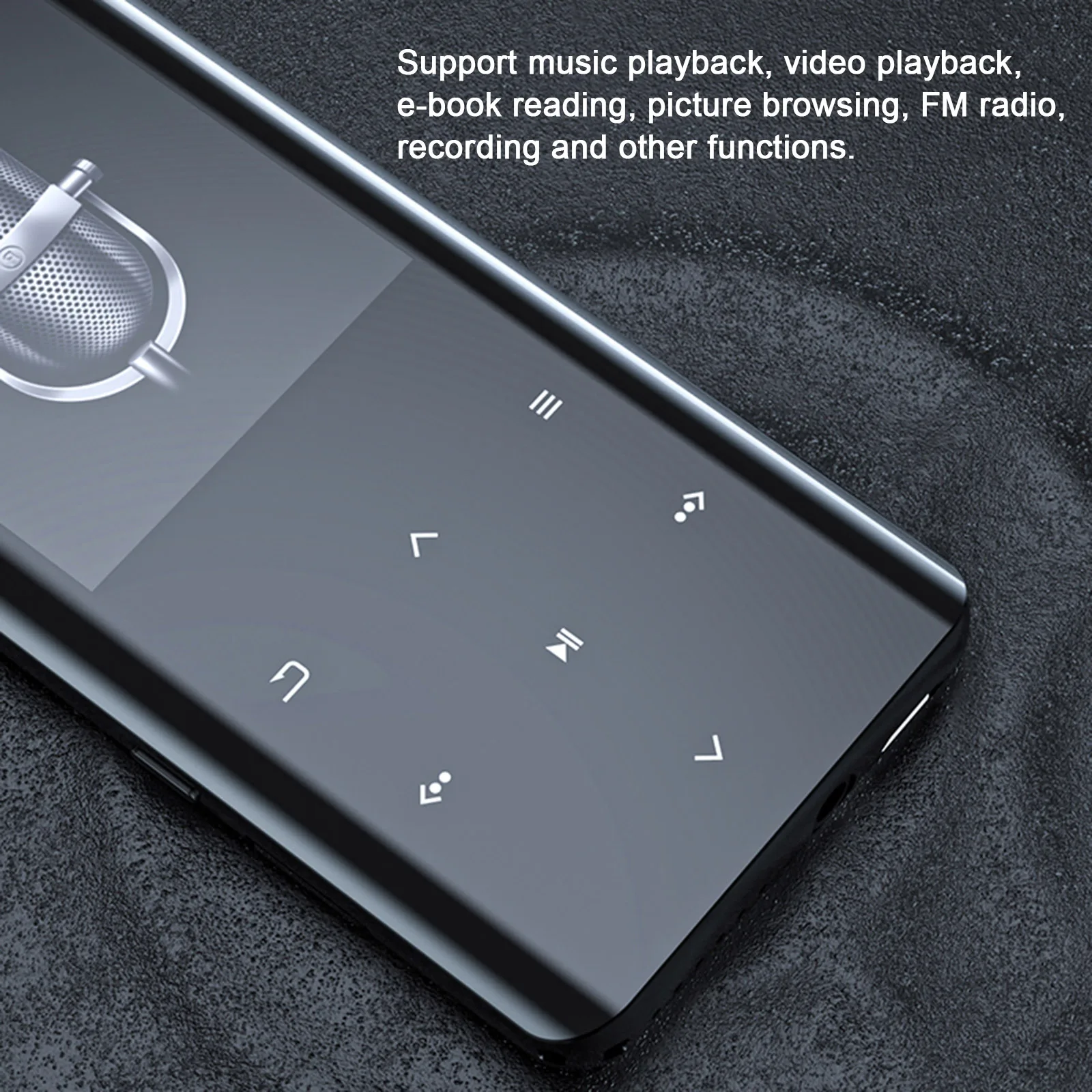 Портативный музыкальный видеоплеер RUIZU D18 BT MP3 hi-fi звук без потерь 2 4 дюймовый