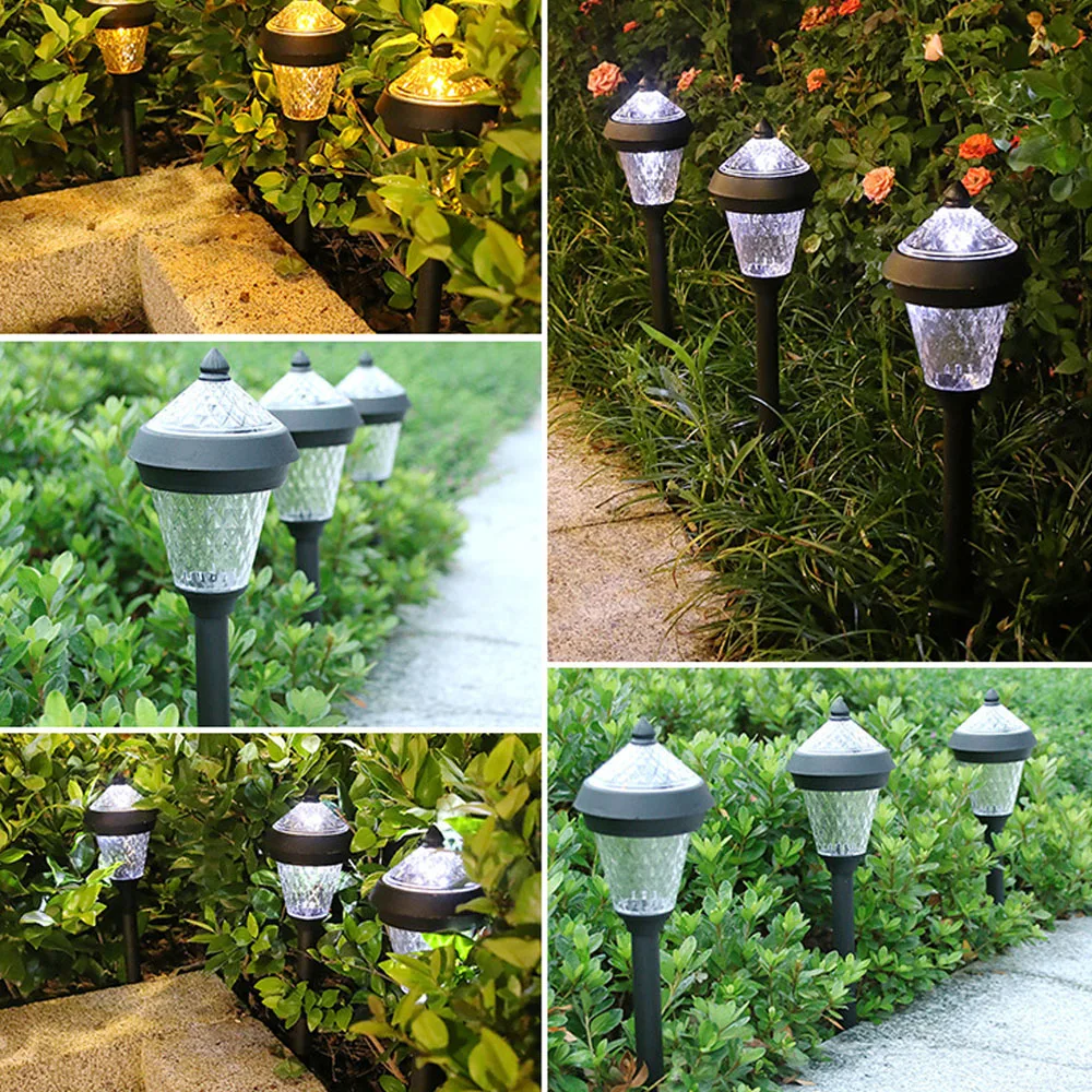 Садовый светильник с драгоценными камнями 2 шт. светодиода 600 мАч | Освещение