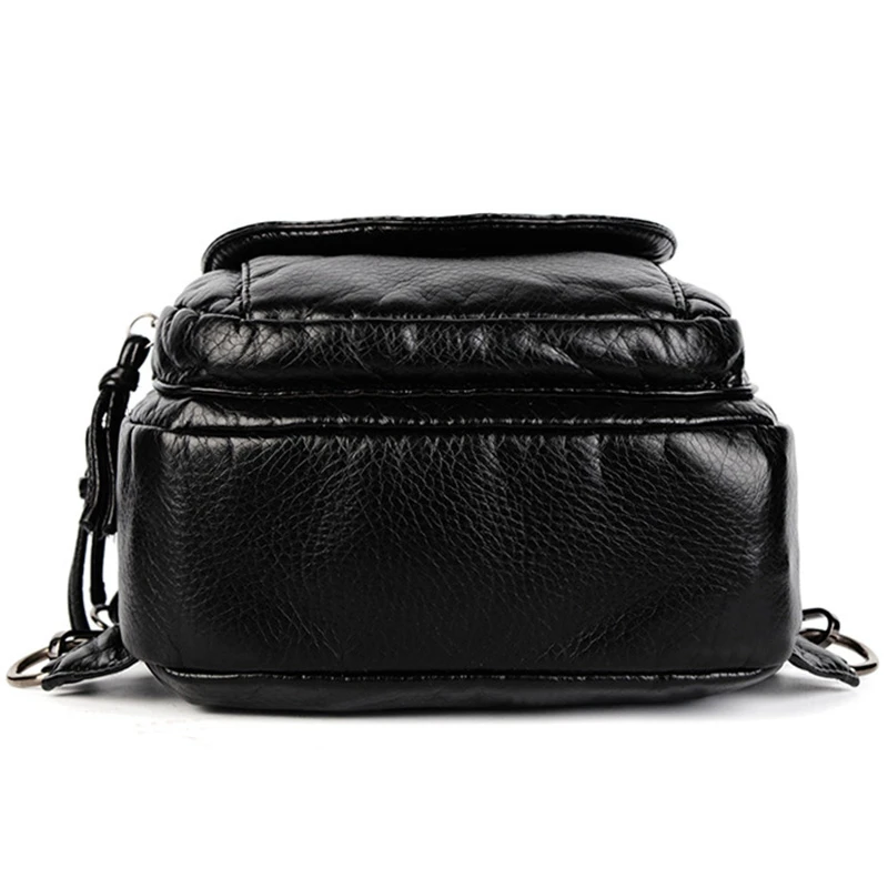 Женский рюкзак с цветочной вышивкой маленькие рюкзаки из мягкой искусственной