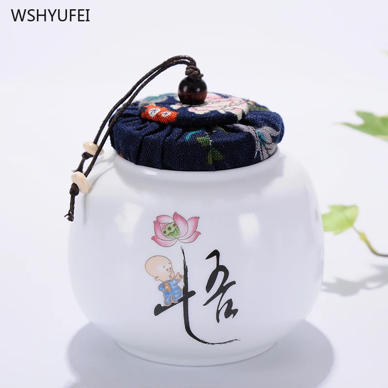 Портативный дорожная матовые смазка белый герметичная керамическая банка для