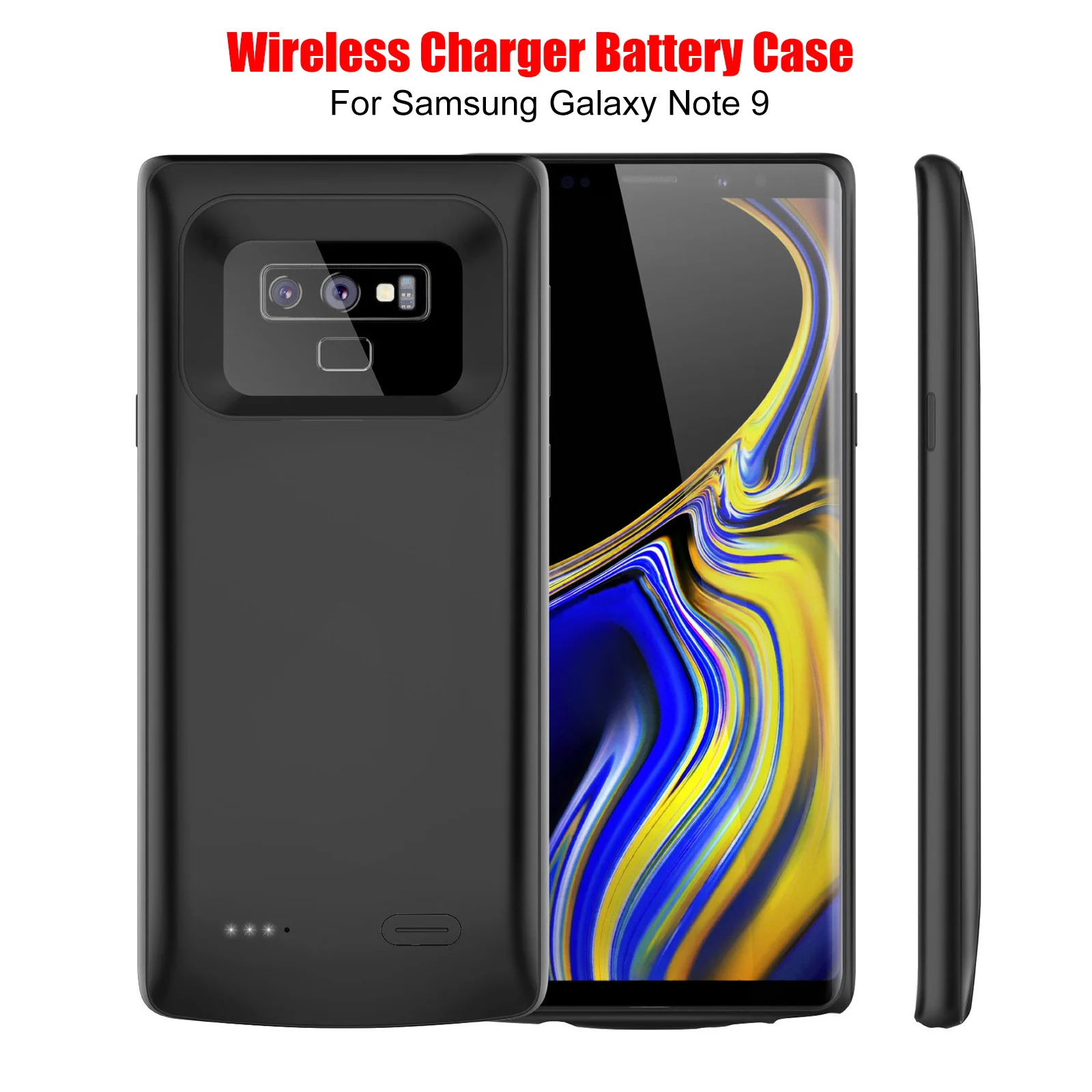 XGODY чехол для батареи samsung Galaxy NOTE 9 Силиконовый противоударный зарядного