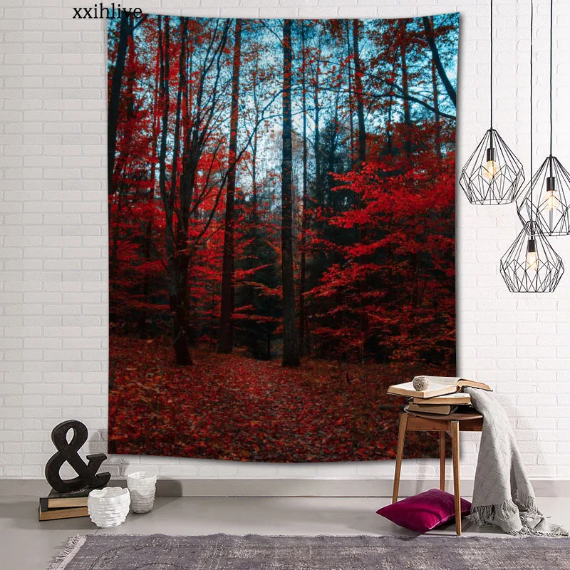 

Landscape Tapestry Customizable Bohemian Wall Hanging Room Carpet HD Tapestries Art Home Decoration Accessories 100x150cm