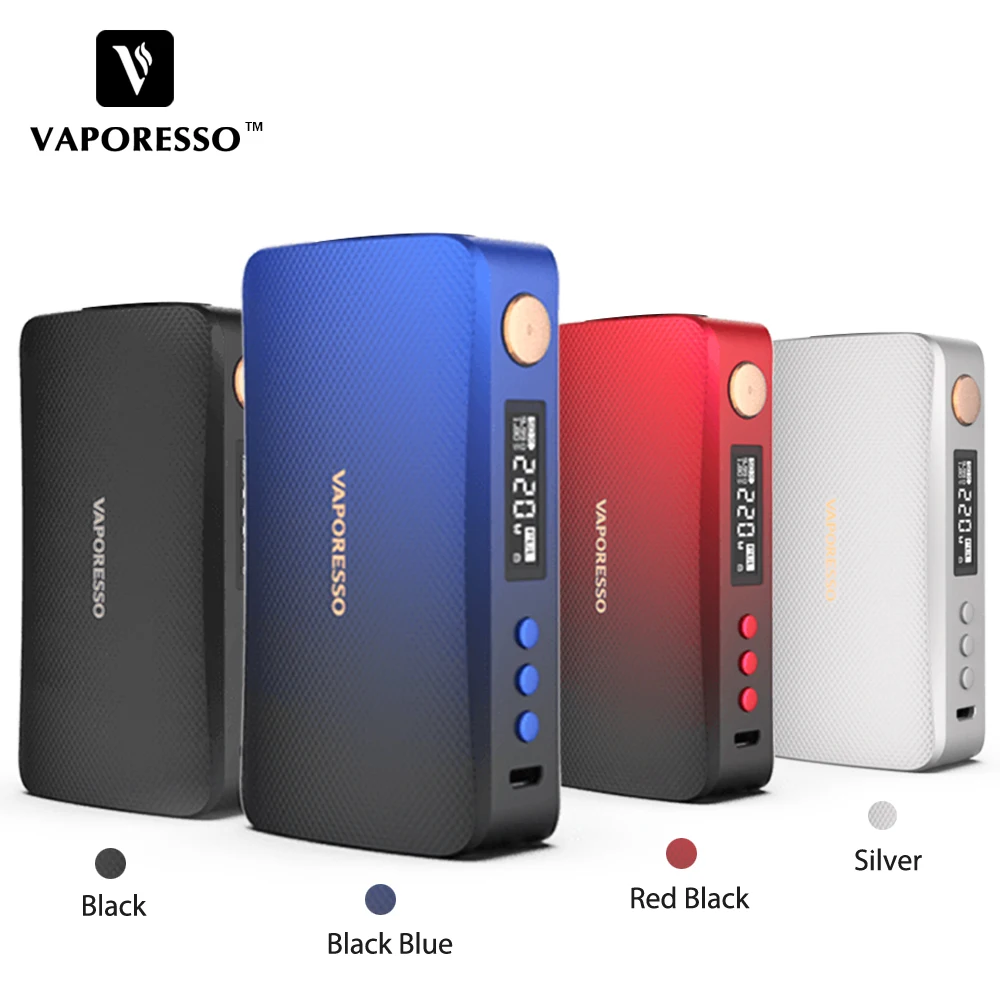 Бокс мод для электронных сигарет Vaporesso GEN оригинальный бокс 220 Вт вейп подходит