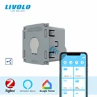 Основание LIVOLO, переключатель ZigBee с сенсорным экраном, крестообразные аксессуары для самостоятельной сборки, без пластины и панели, для замены, товары для самостоятельной сборки