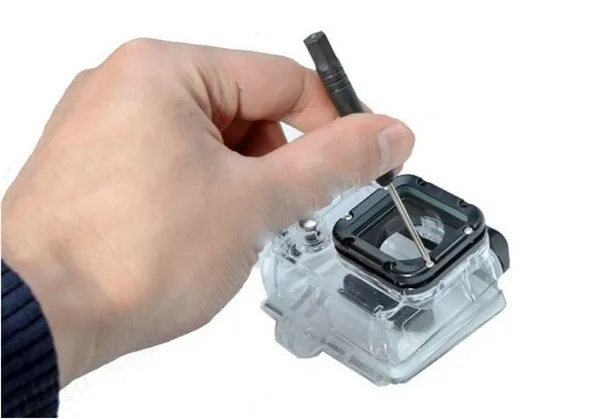 LANBEIKA для Gopro 3 чехол стеклянных линз камеры Hero водонепроницаемый корпус Чехол