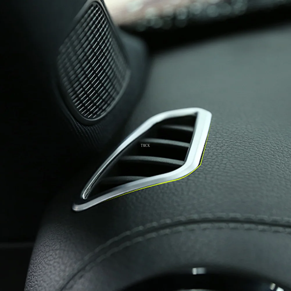 ABS Chrome Car Dashboard Air Conditioning Vent Frame Trim Cover Stickers Accessories For Mercedes Benz A Class W177 V177 2019+ | Автомобили