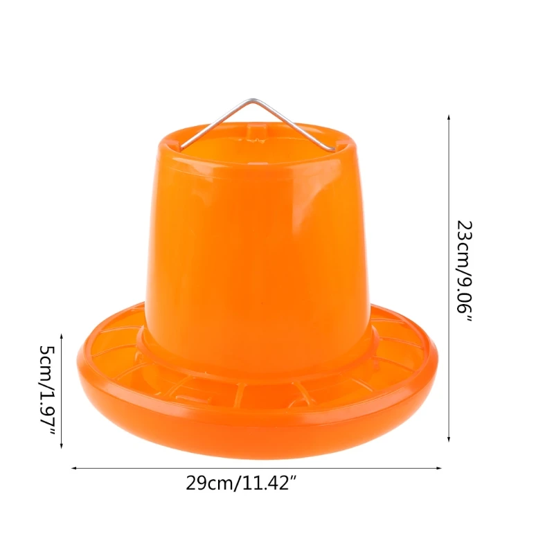 

Кормушка для кур K5DC, настольная кормушка для птиц, птиц, водный диспенсер для кормления животных, ферм, дом