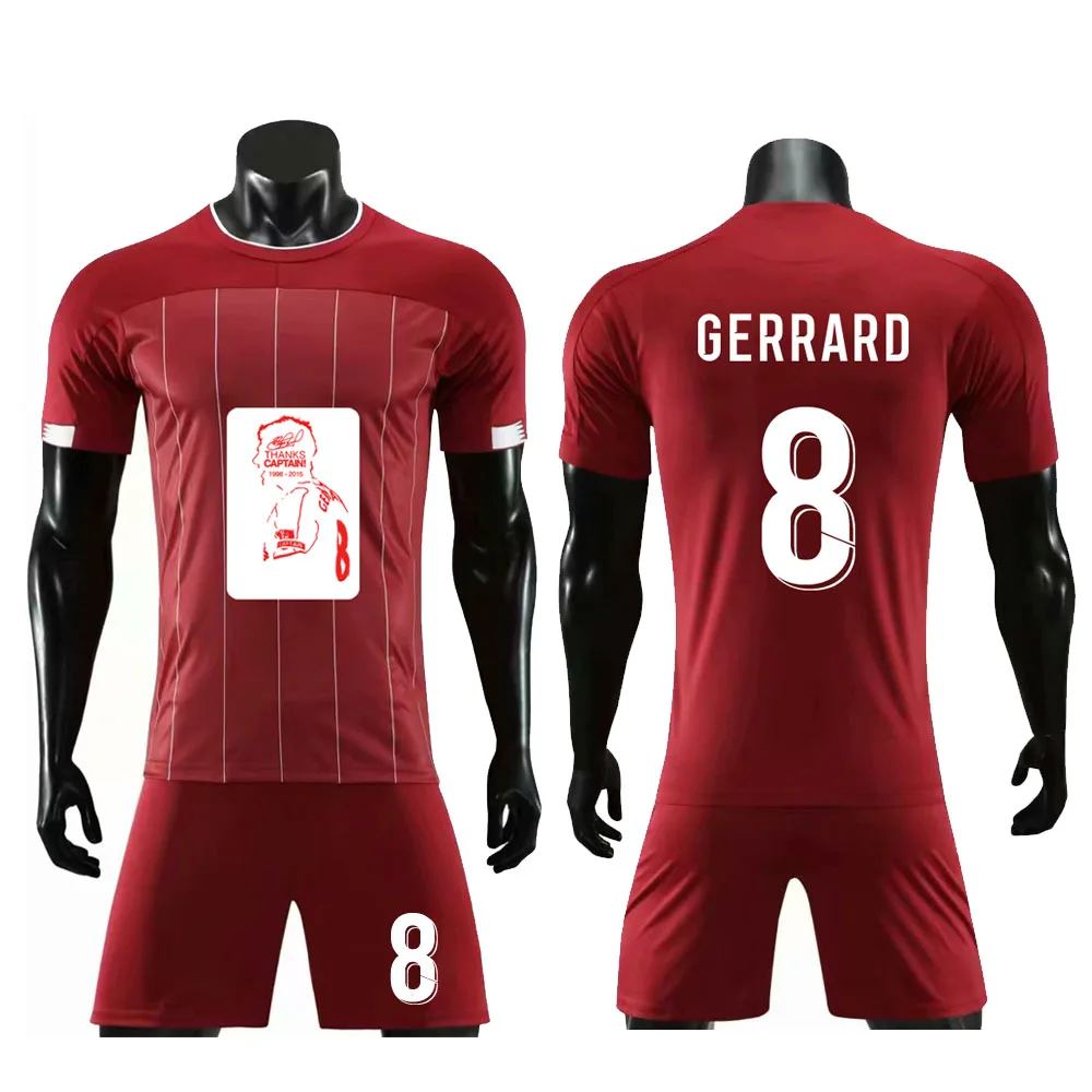 2020 Мужская футболка &quotсделай сам&quot Gerrard короткая рубашка индивидуальный дизайн