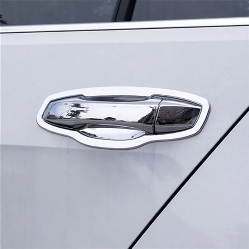 

ABS Door handle Protective covering Cover Trim Door Handle Bowl for 2015-2019 Skoda Octavia A7 Car Styling