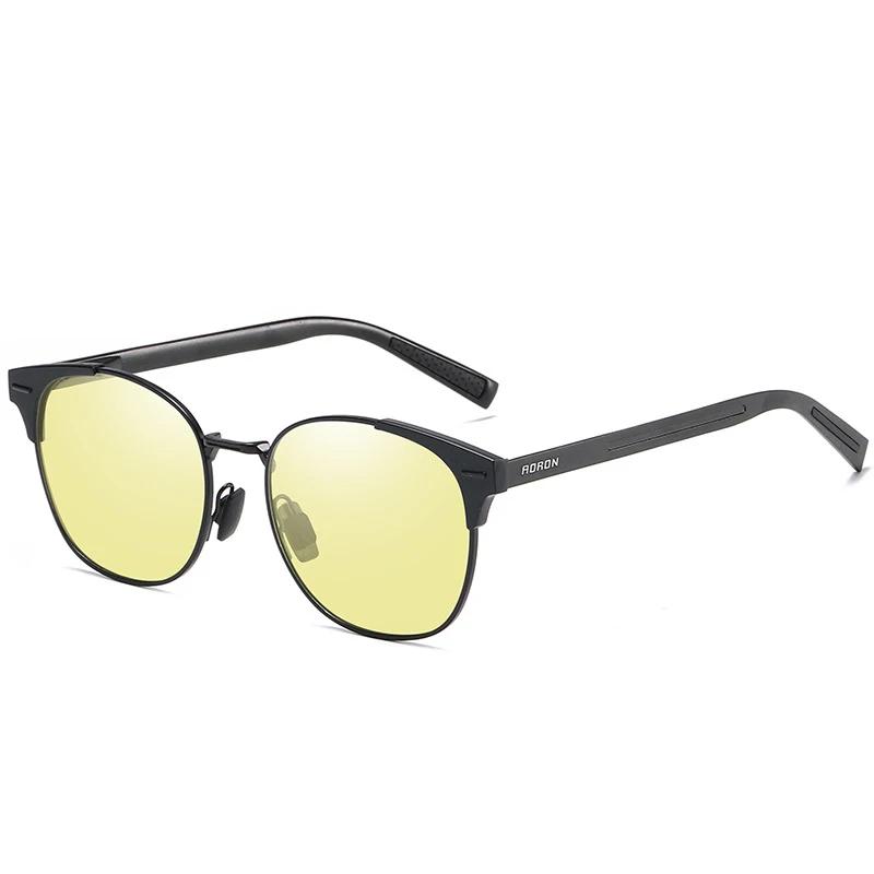 Новые модные солнцезащитные очки мужские поляризованные ночного видения для