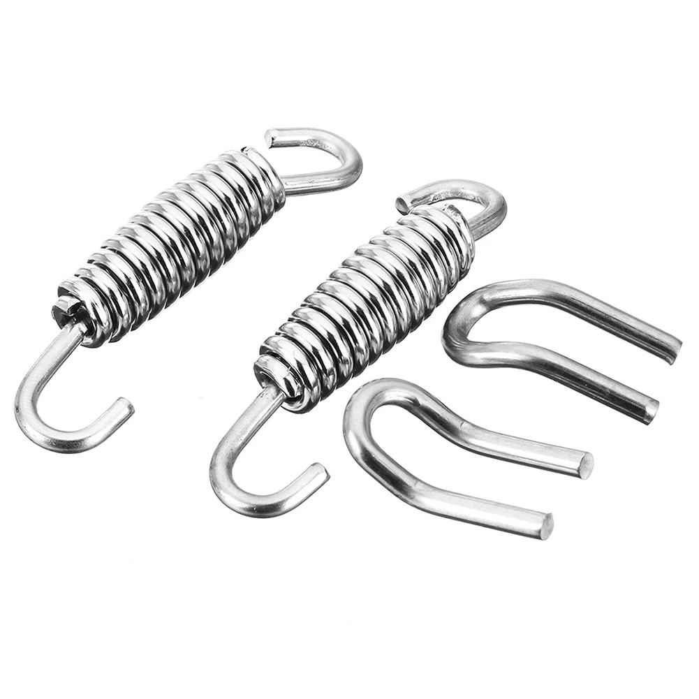 Аксессуары для выхлопной системы мотоцикла пружинный крюк из нержавеющей стали