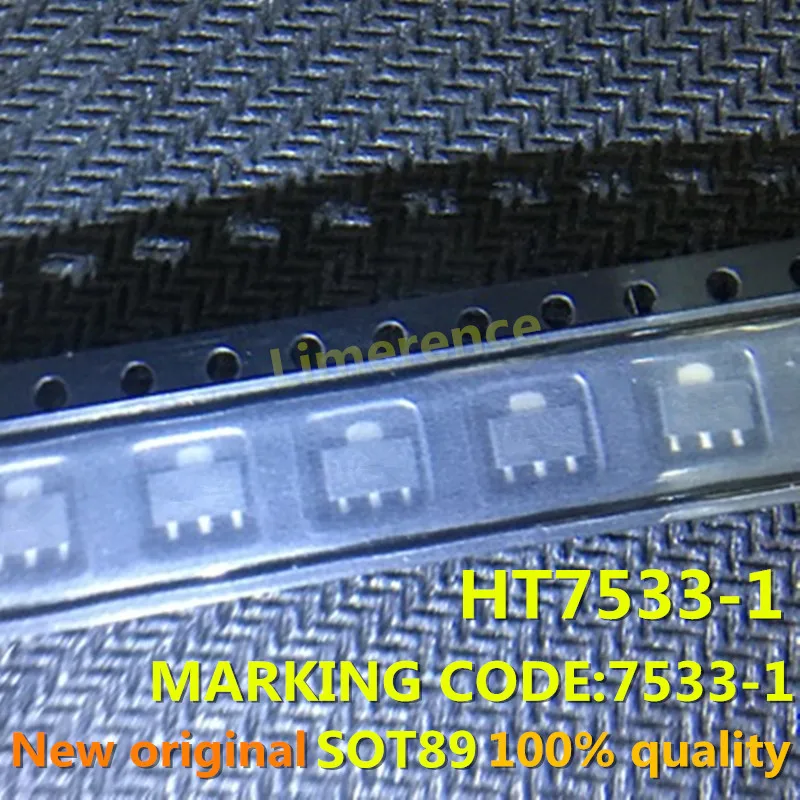 

50PCS/lot HT7533-1 SOT89 MARKING CODE:7533-1