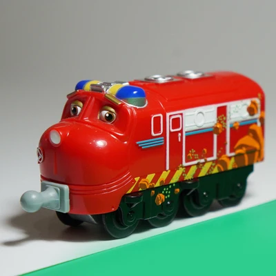 Chuggington паровозики, игрушки, 19 видов, оригинальная железная дорога, новинка, трактор, игрушка, поезд, металлический двигатель, игрушечный автомобиль, масштаб, литье под давлением, металлическая игрушка, автомобиль - Цвет: color mud wilson