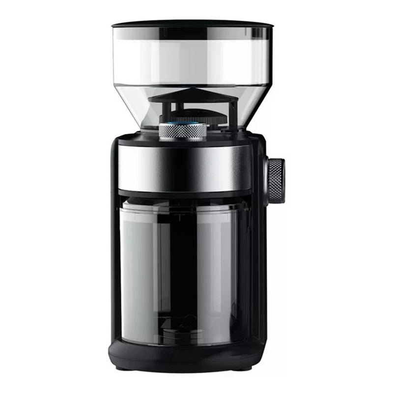 

Electric Coffee Grinder Coffee Mill Machine Coffee Bean Grinder Machine Flat Burrs Grinding Machine Black EU PLUG