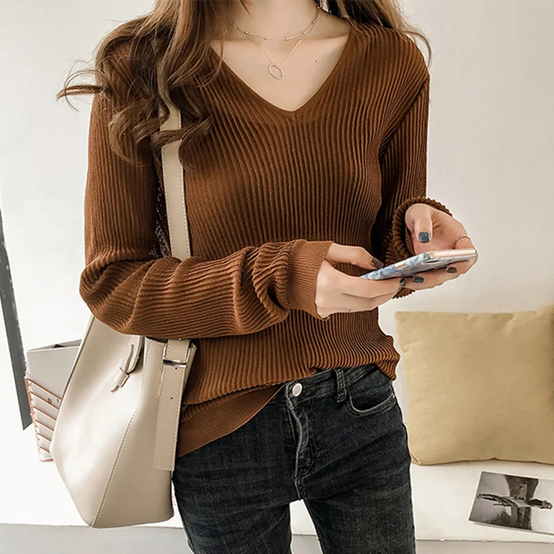 

Осень 2021, зимний свитер, женские топы, вязаный пуловер, женская мягкая теплая толстая верхняя одежда