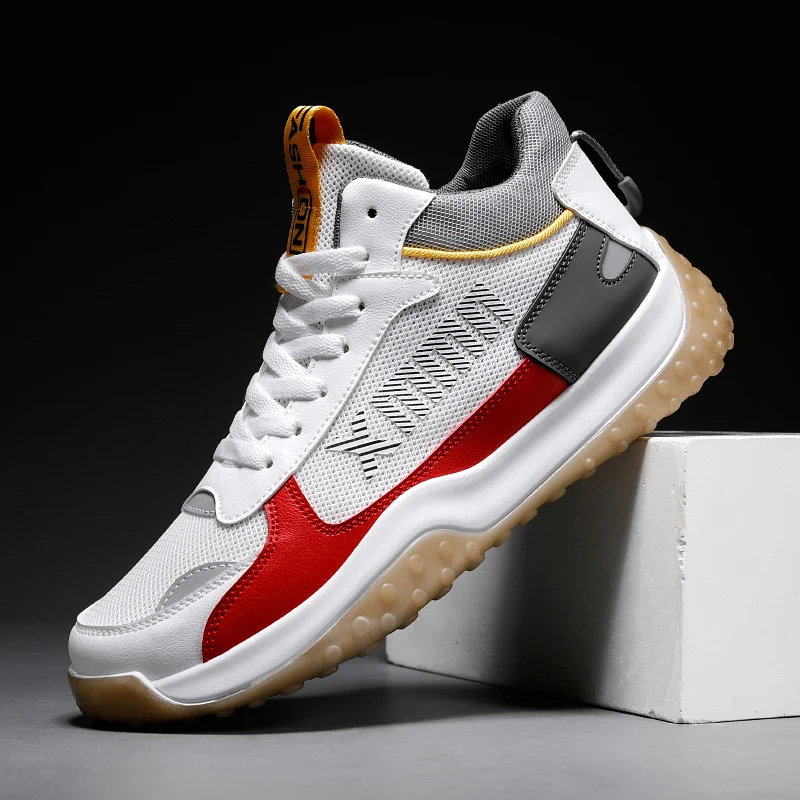 

Лидер продаж, мужская спортивная обувь, нескользящая Мужская обувь с высоким верхом для гольфа, дышащая обувь для прогулок, мужские дизайне...