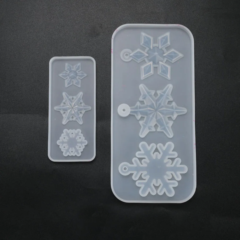 Снежинка ювелирные изделия прессформы для литья под давлением силиконовые