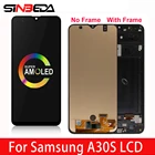ЖК-дисплей Super AMOLED 6,4 дюйма для Samsung Galaxy A30S A307 A307F, ЖК-дисплей с сенсорным экраном и дигитайзером в сборе для Samsung A30S, дисплей