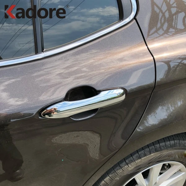 Для Toyota Camry XV70 ABS хром углеродное волокно внешняя дверная ручка Накладка аксессуары для стайлинга автомобилей