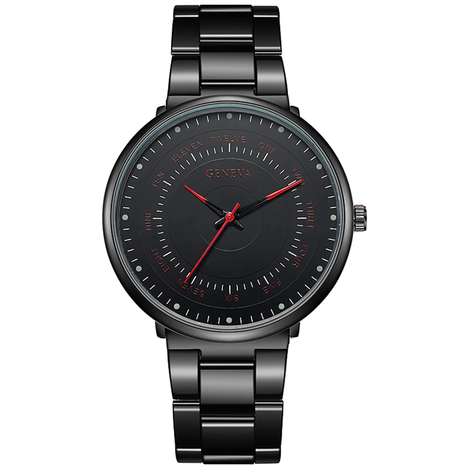 

2021 New Fashion Men's Watch Stainless Steel Top Brand Luxury Waterproof Sports Chronograph Quartz Men's Relogio Masculino