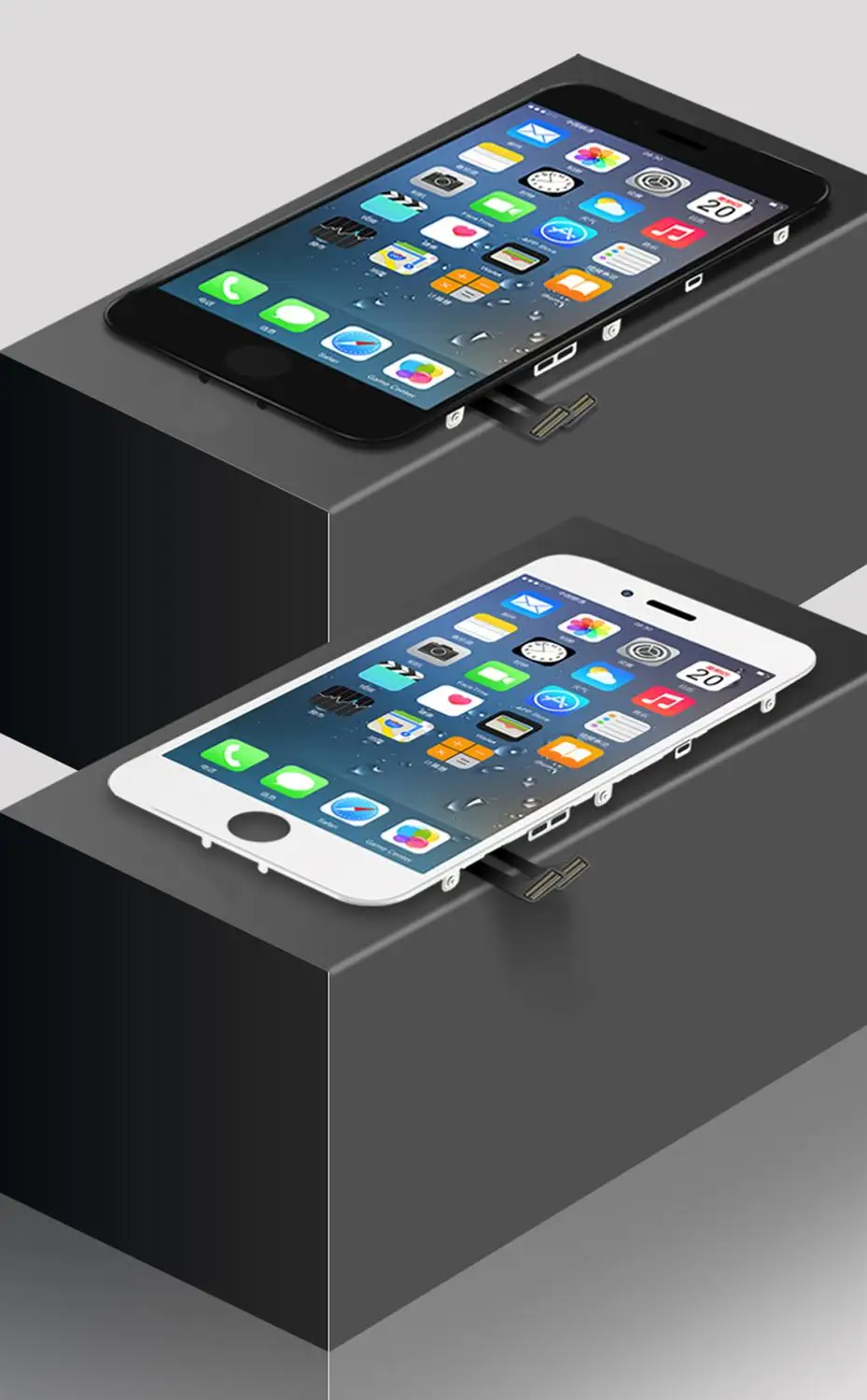 ЖК дисплей класса US AAAA +++ для iPhone 6 6P 7P 8 с идеальным 3D дигитайзером сенсорного