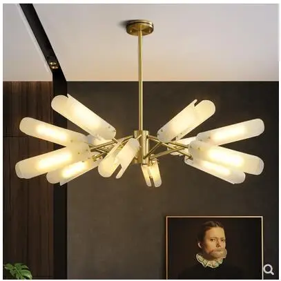 Скандинавские роскошные люстры для гостиной постсовременные креативные