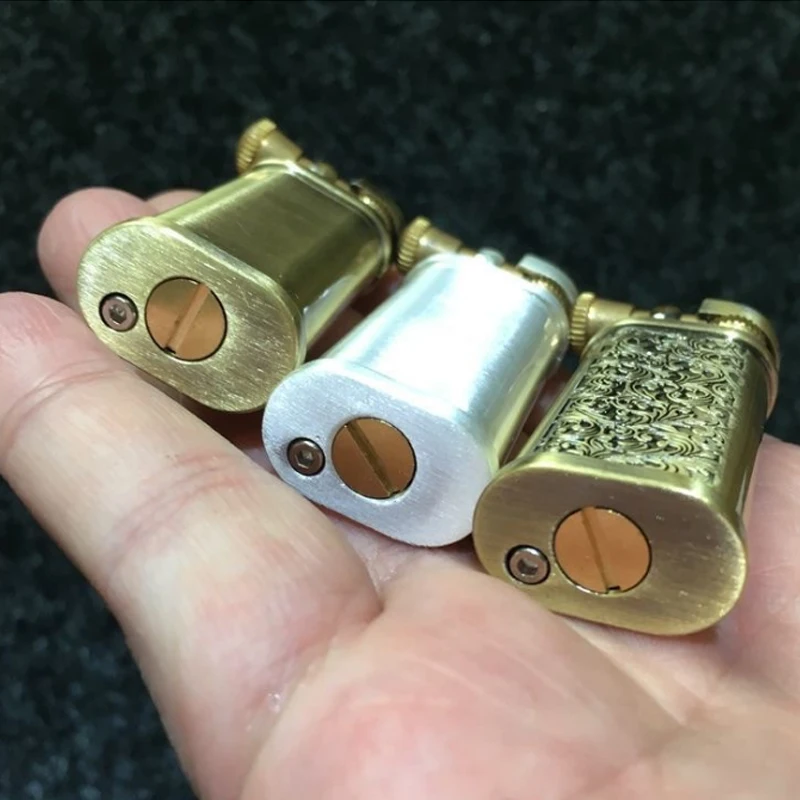 2021 необычная зажигалка бензиновая керосиновая Кремниевая старомодная Зажигалка