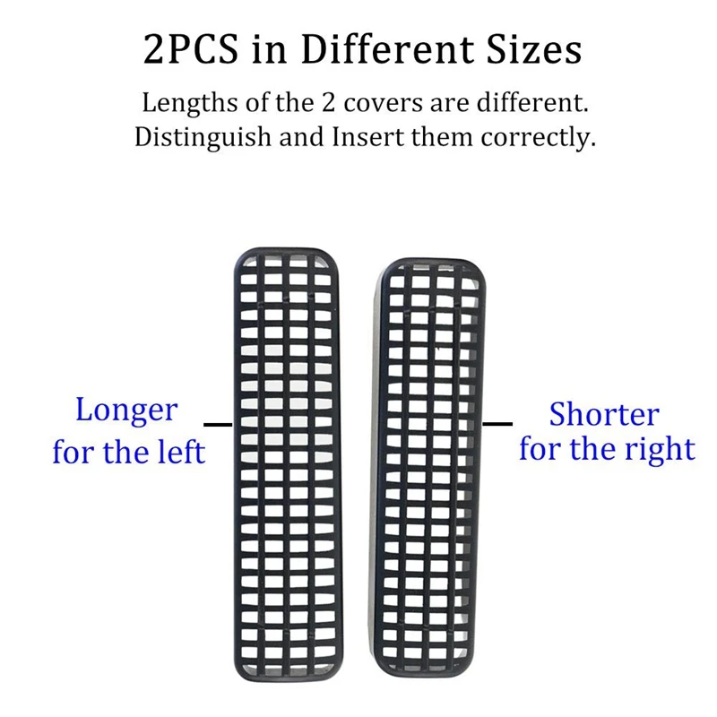 Решетки для вентиляционных отверстий автомобиля 1 пара чехлы передних сидений