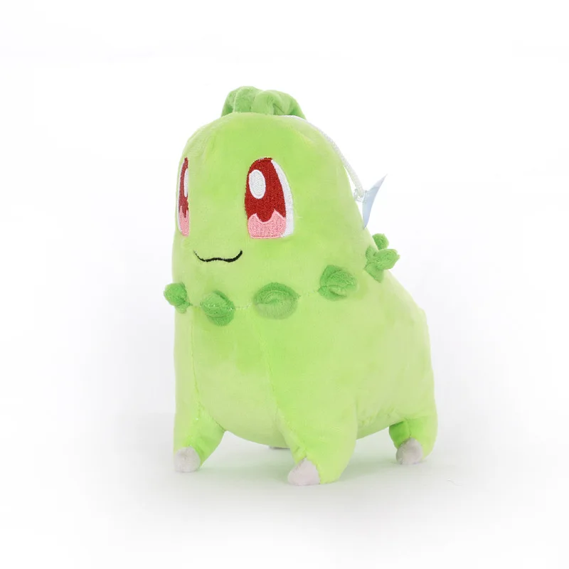 1 шт. 20 см Chikorita пышные игрушки куклы милые Chikorita кулон мягкие игрушки для детей день рождения рождественские подарки