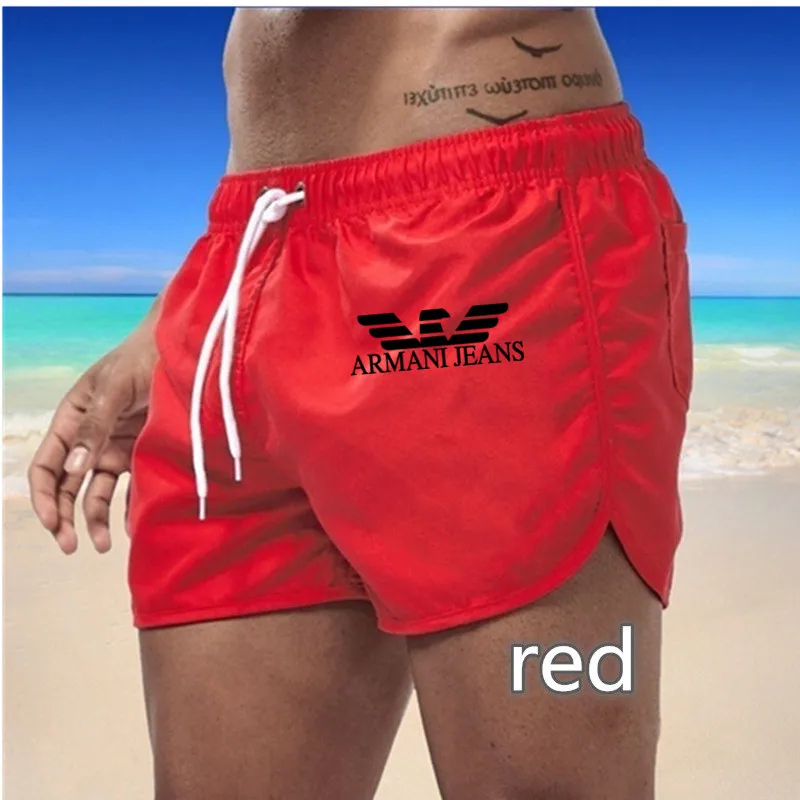 Summer 2021 quick-drying shorts new men's beach pants leisure vacation high-quality fitness shorts men running sports shorts